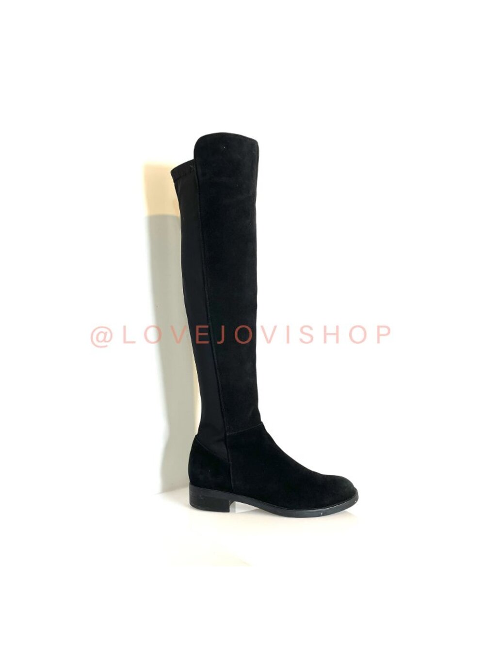 Boots | Blondo Black Suede Over-the-Knee Waterproof | Classic Minimalist Flats 9